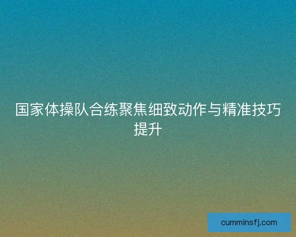 国家体操队合练聚焦细致动作与精准技巧提升
